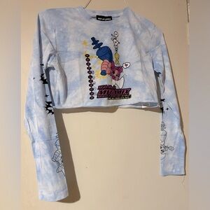 NWT Dollskill New Girl Order Anime Crop Shirt Top Size 10